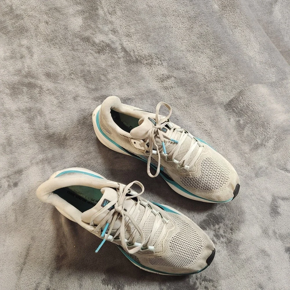 Nike Shoes Mens 10.5 Gray Blue  Zoom Pegasus 41 Sneakers Road Running FD2722-103